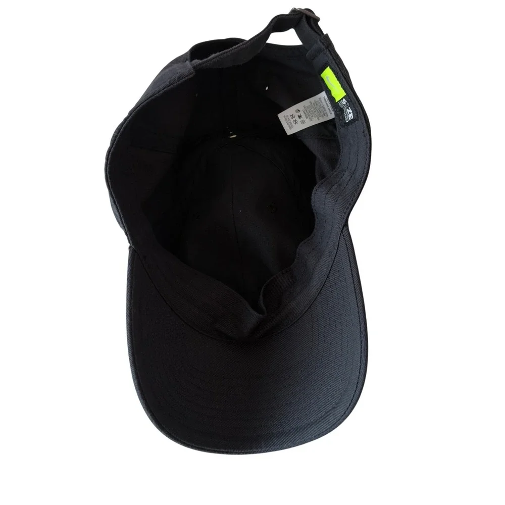 Nike Heritage 86 Black Baseball Cap One Size Logo Casual Adjustable Activewear
